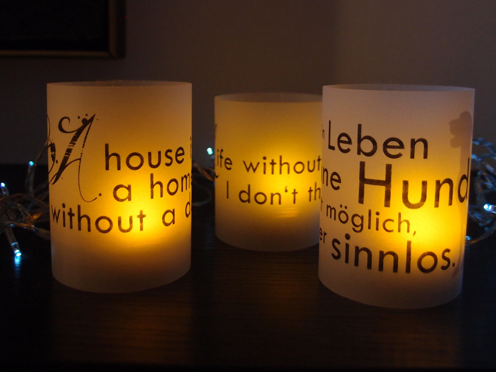 DIY | Windlicht für Hundefreunde