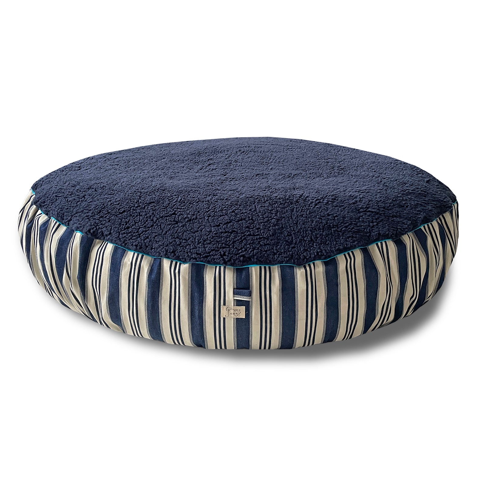 Flocke Hundebett Bezug »nap in blue«