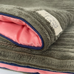 Hundedecke »Khaki & Salmon« - 68 x 100