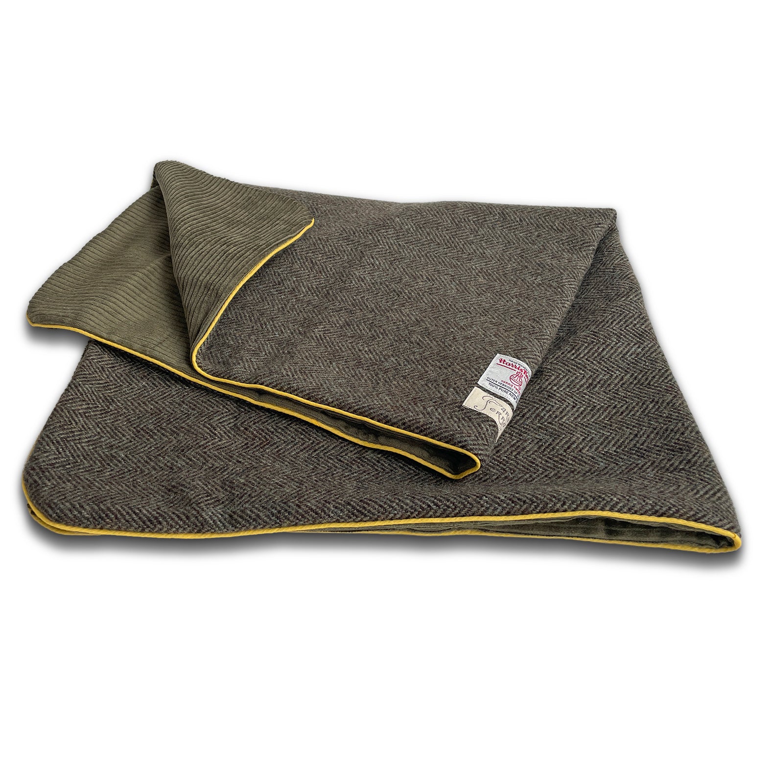 Hundedecke »HARRIS TWEED - Mais & Olive« - 70 x 95