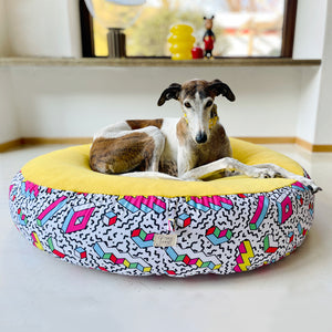 Flocke Hundebett Bezug »Memphis Postmodern«