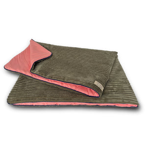 Hundedecke »Khaki & Salmon« - 68 x 100