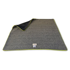 Hundedecke »HARRIS TWEED - Black & Neon« - 58 x 70