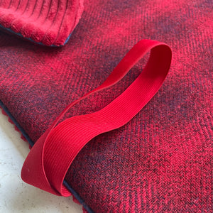 Hundedecke »HARRIS TWEED - Red & Deep Blue« - 70 x 100