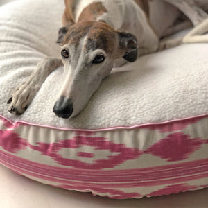 Bezug für Flocke Hundebett »Mallorca frambuesa«
