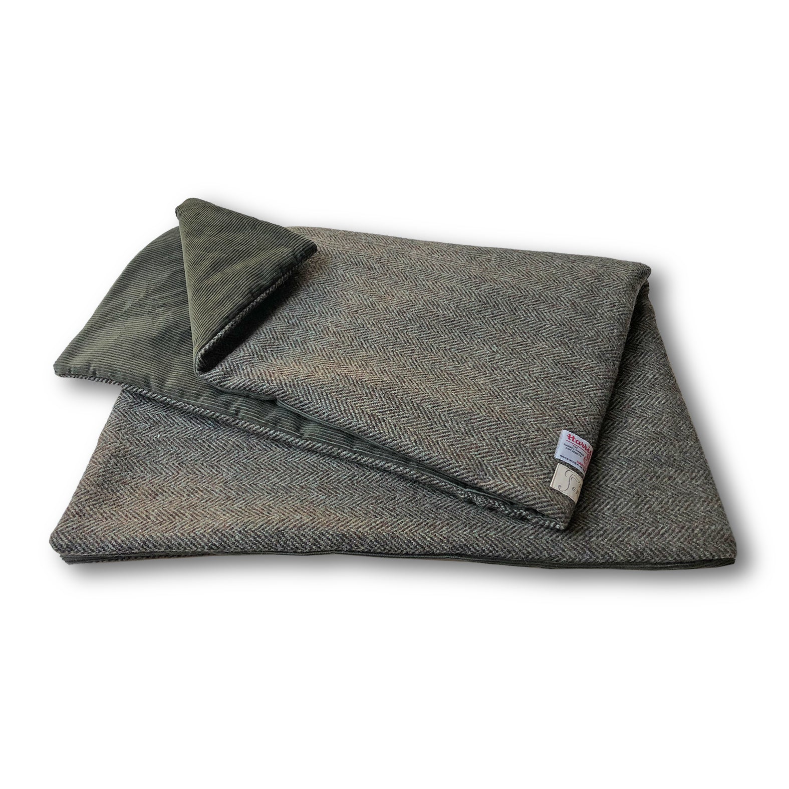 Hundedecke »HARRIS TWEED - Olive« - 70 x 110