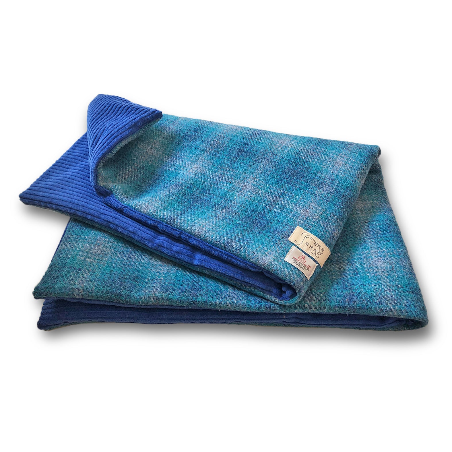 Hundedecke »HARRIS TWEED - Ocean« - 50 x 75